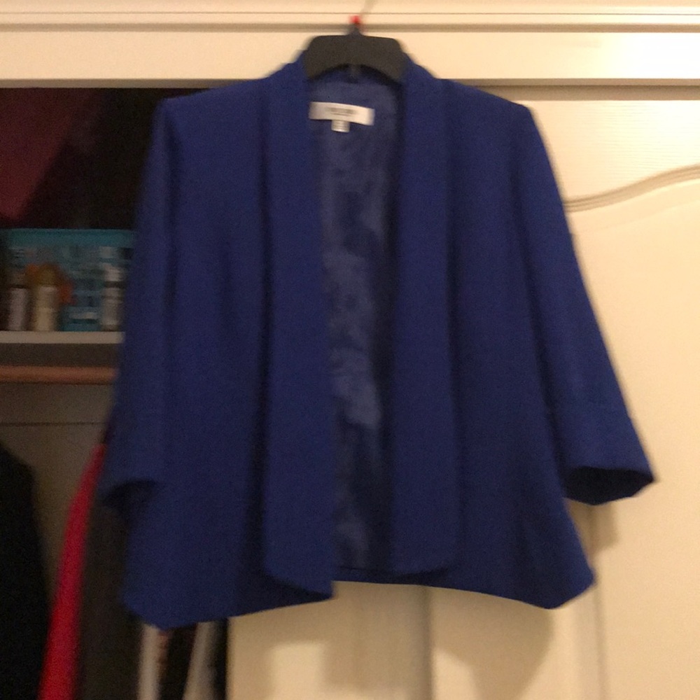 Jones studio royal blue suit jacket